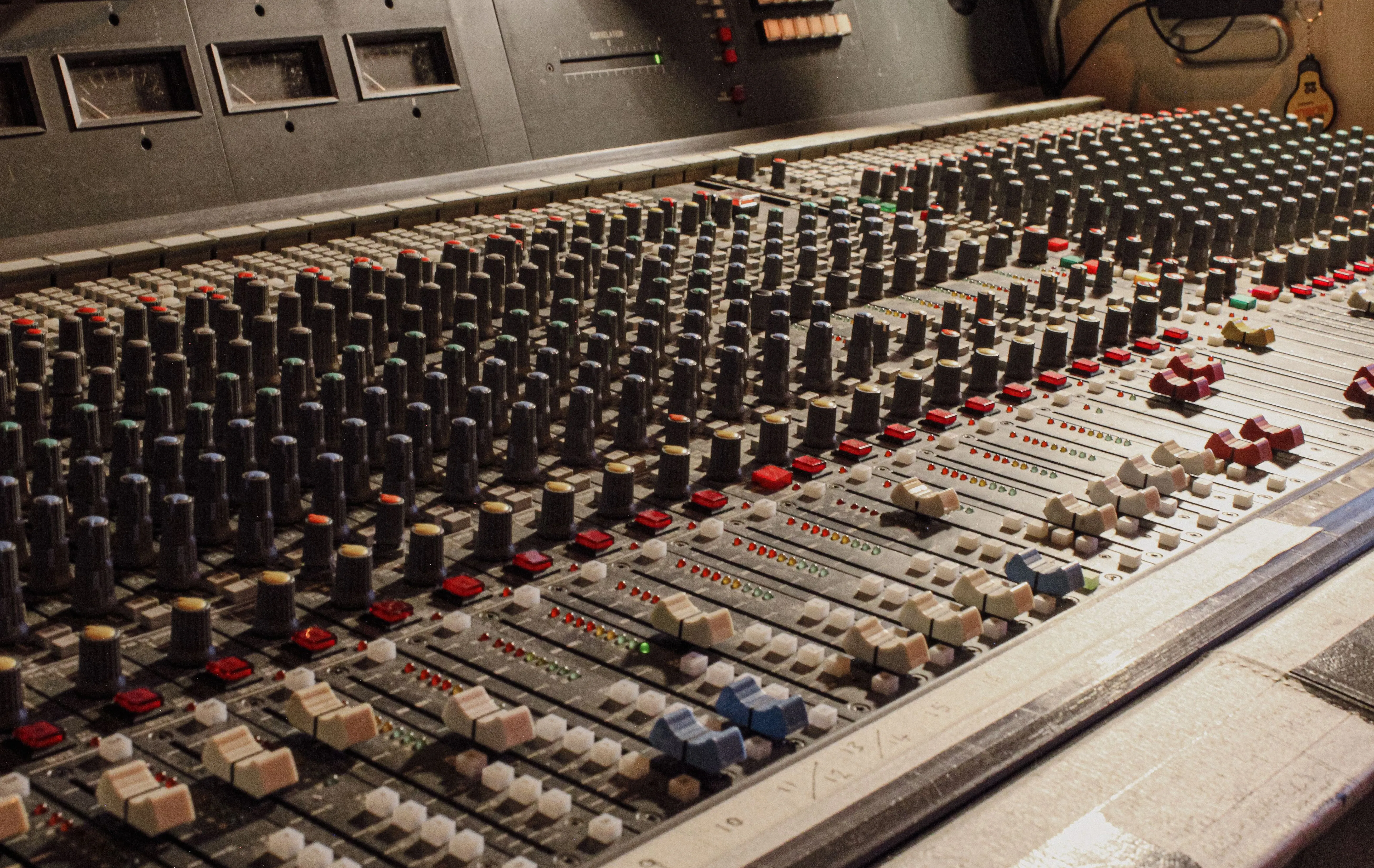 mixing desk